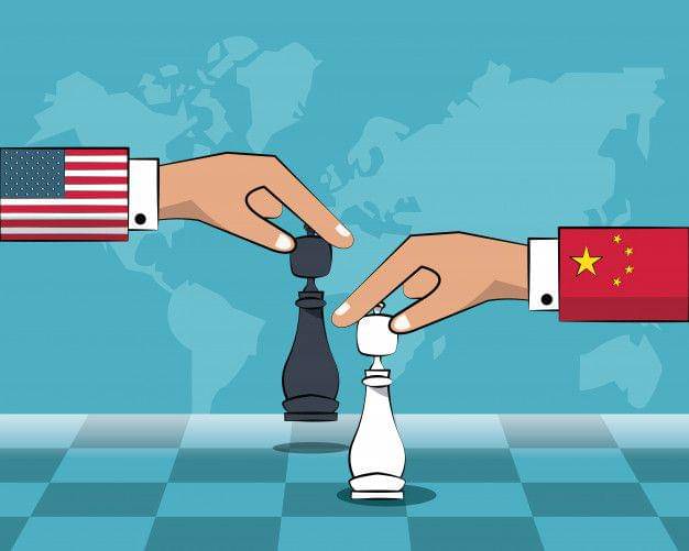 ilustrasi perang dagang AS and China (pinterest.com)