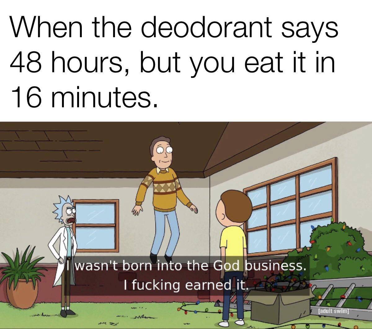 meme kartun tentang deodoran