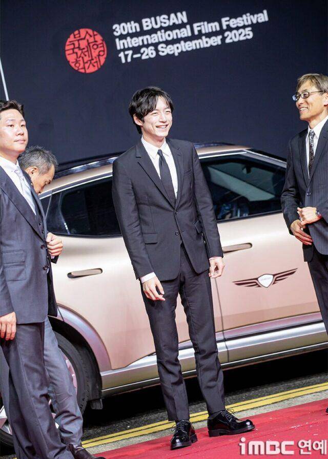 potret Sakaguchi Kentaro di BIFF 2025 (dok. iMBC News)