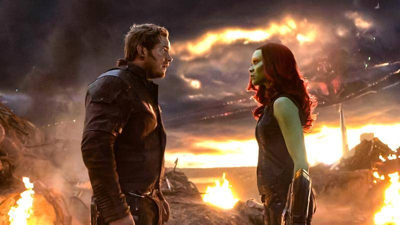 Peter Quill dan Gamora