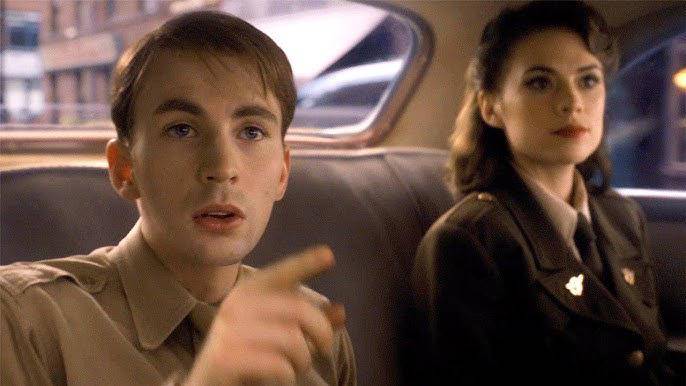 Steve Rogers dan Peggy 