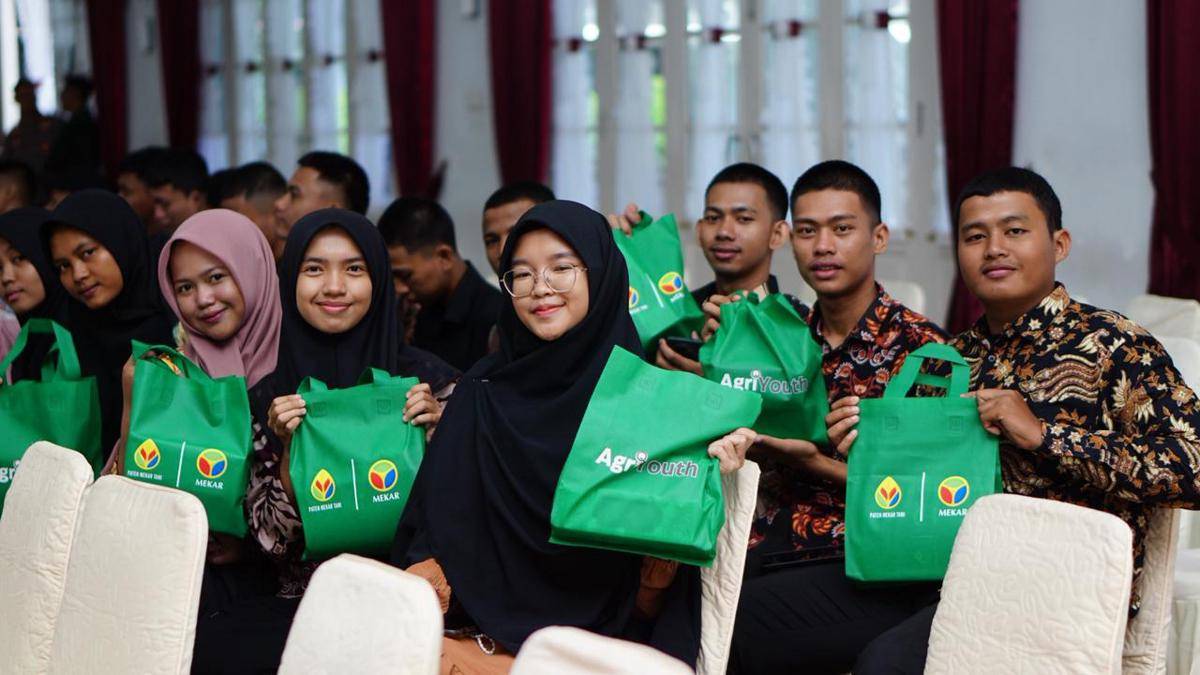 Mahasiswa peserta AgriYouth Talks (Foto: Paten Mekar Tani)