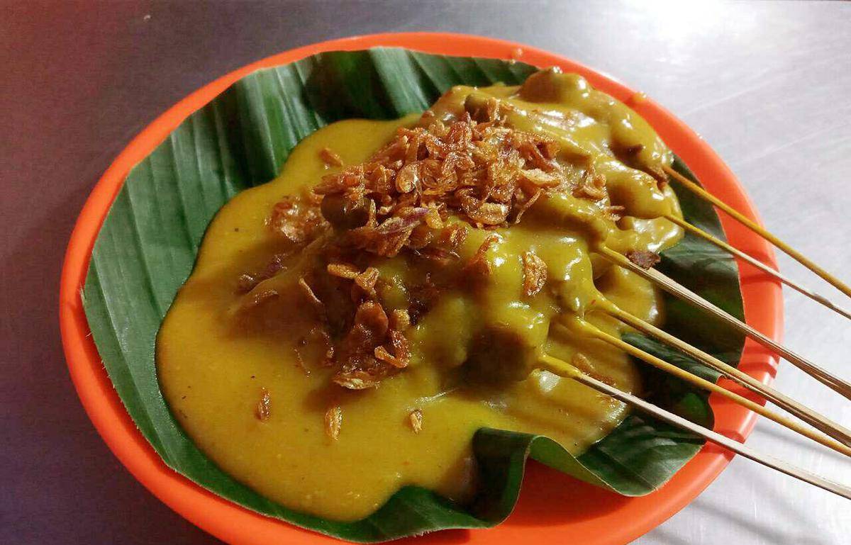 ilustrasi sate padang
