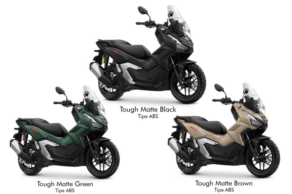 Pilihan warna Honda ADV 160 ABS (astra-honda.com)