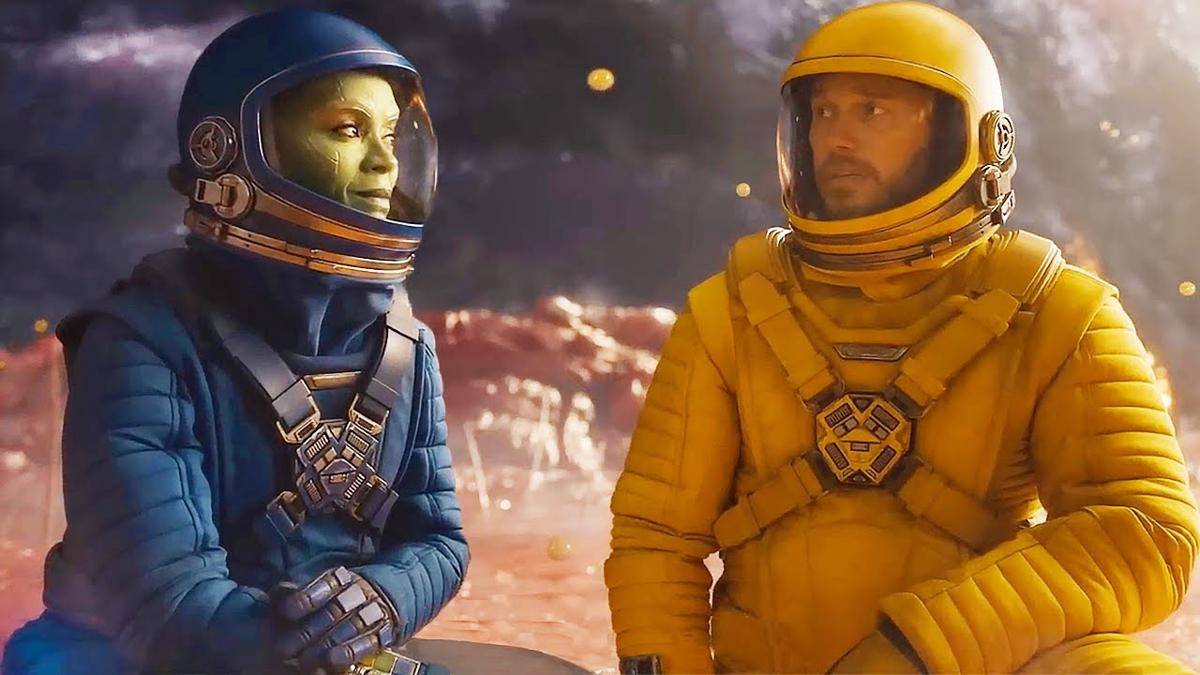 Peter Quill dan Gamora