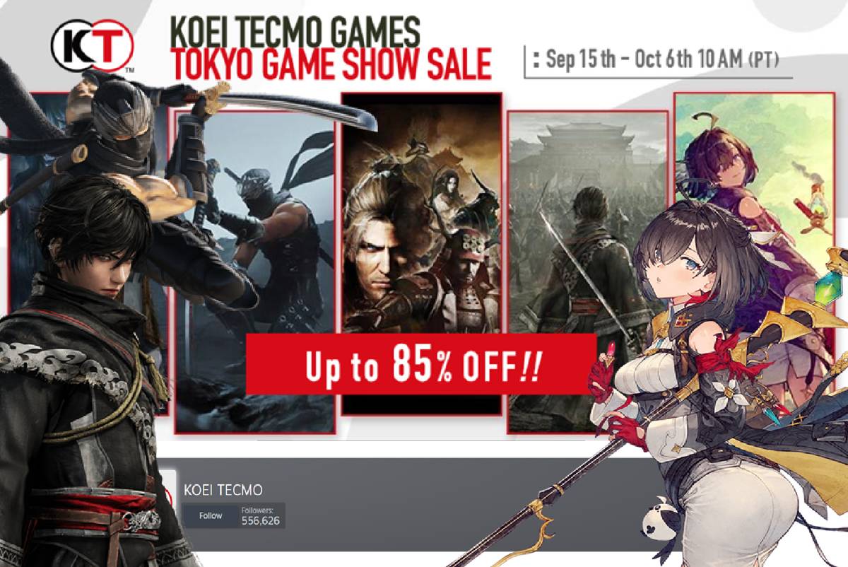 KOEI TECMO Tokyo Game Show Sale 2025