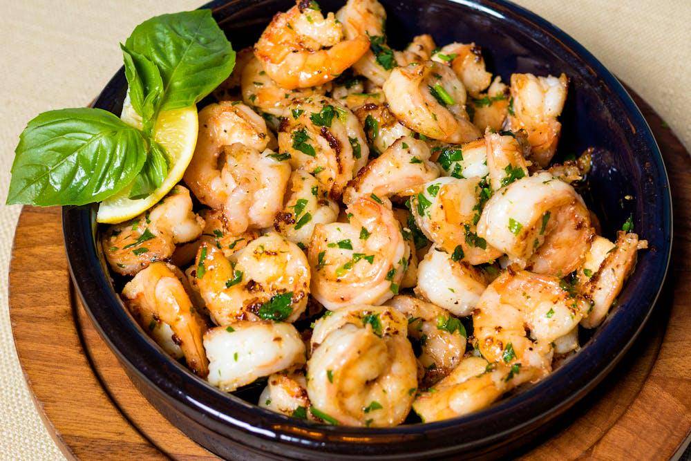 ilustrasi shrimp scampi 