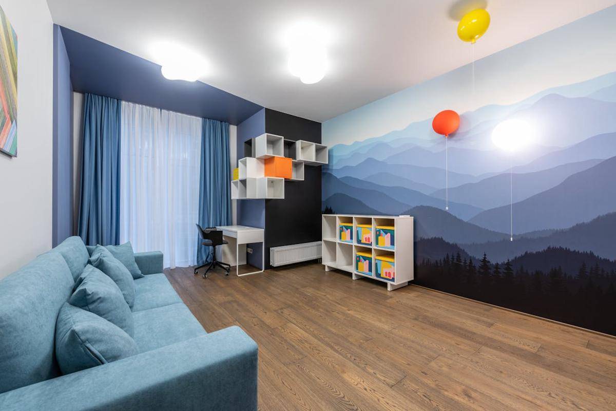 ilustrasi interior coastal vibes 