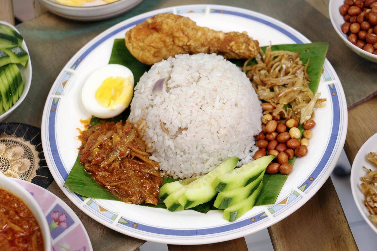 ilustrasi nasi lemak (pexels.com/Kent Ng)