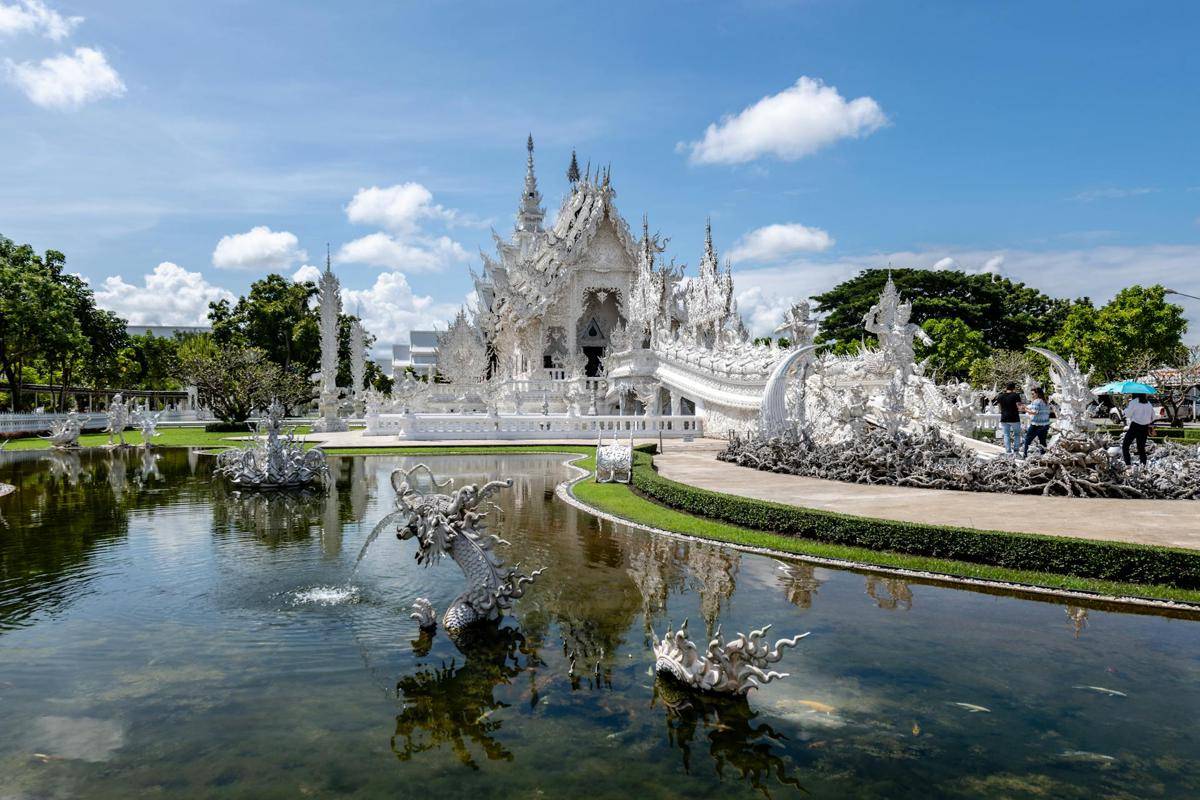 White Temple, Chiang Rai, Thailand (pexels.com/Kirandeep Singh Walia)