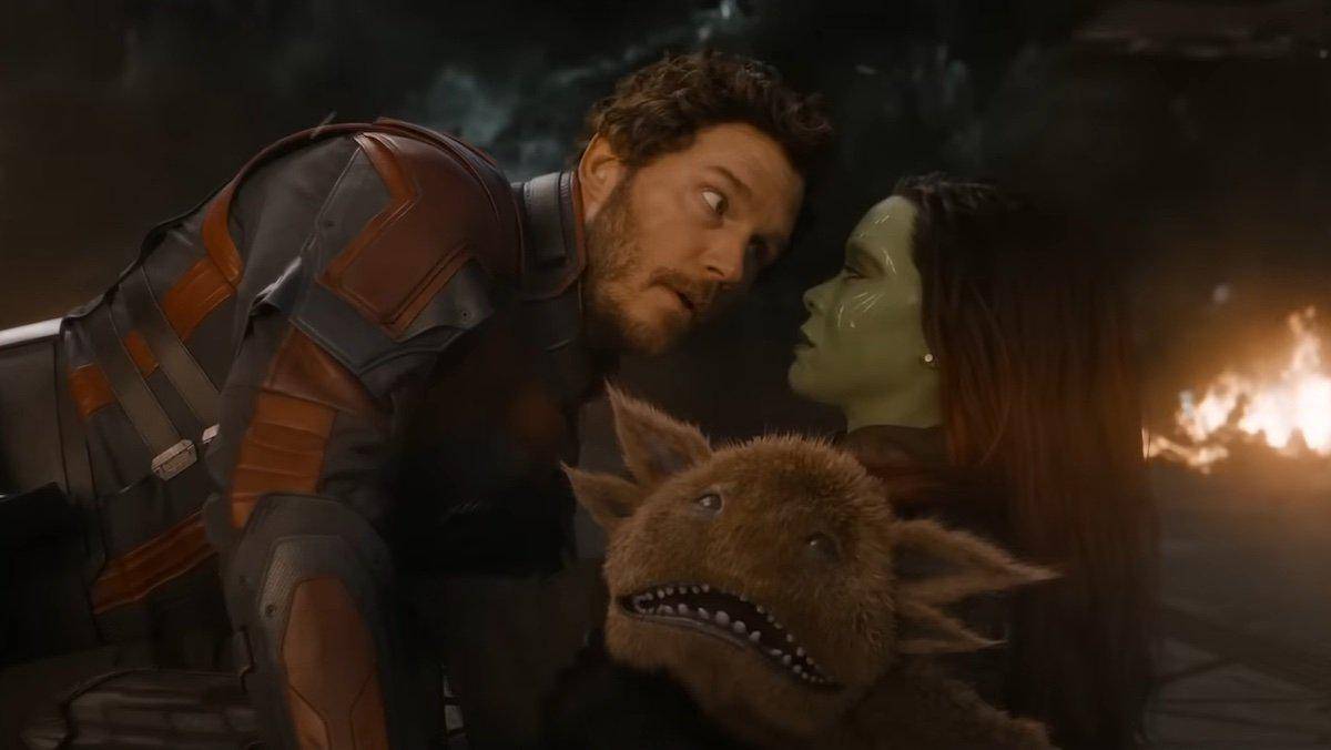 Peter Quill dan Gamora