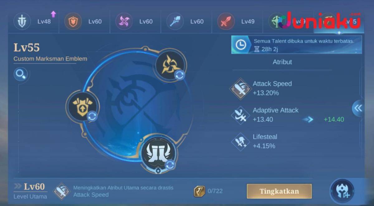 Emblem Obsidia hero ML 2025