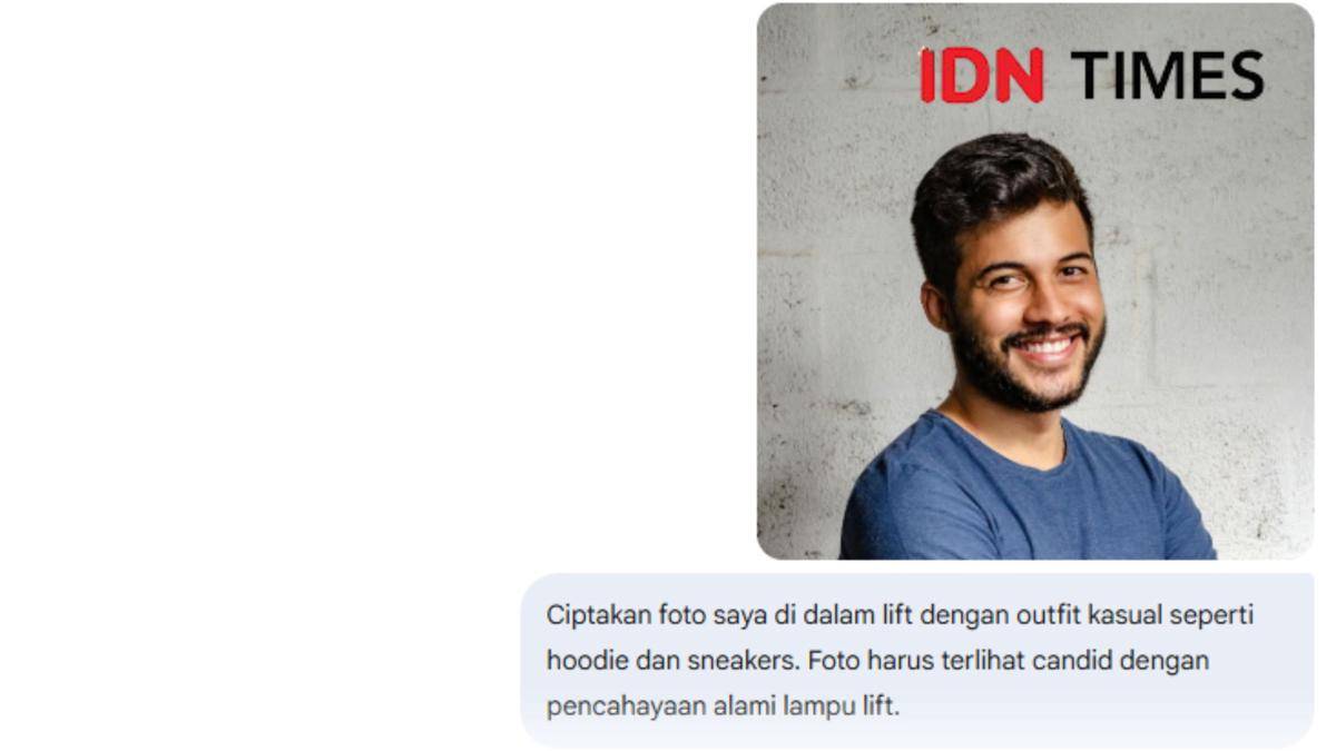 prompt AI untuk edit foto di lift