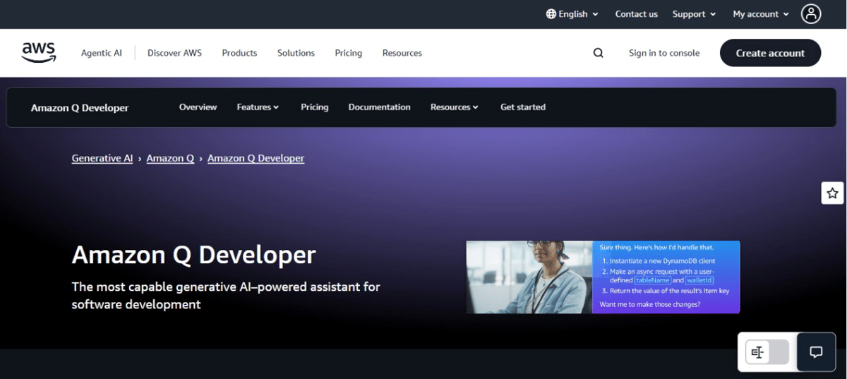 Amazon CodeWhisperer