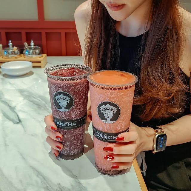 Potret Smooch Tea Sancha Indonesia