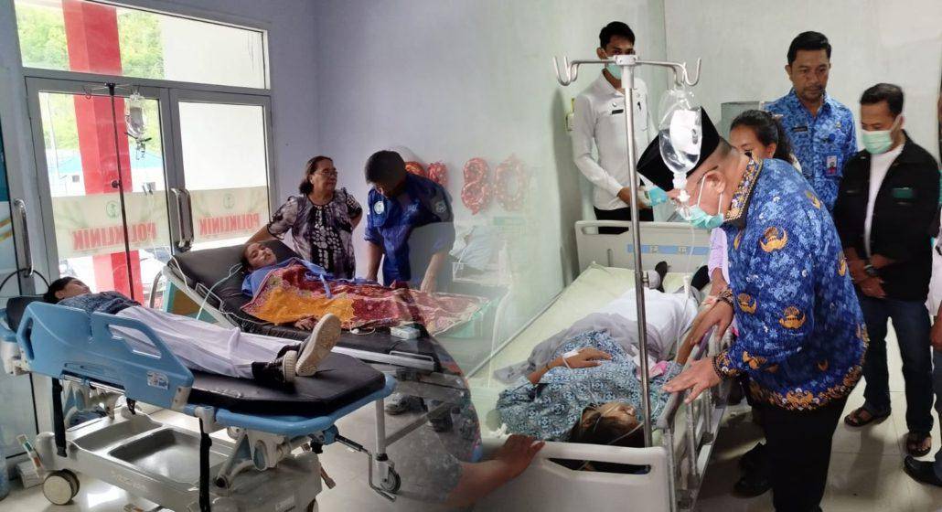 Ratusan siswa di Kota Salakan, Kabupaten Banggai Kepulauan, Sulawesi Tengah, keracunan usai menyantap menu program Makan Bergizi Gratis, Rabu (17/9/2025). (Dok. Pemkab Banggai Kepulauan)