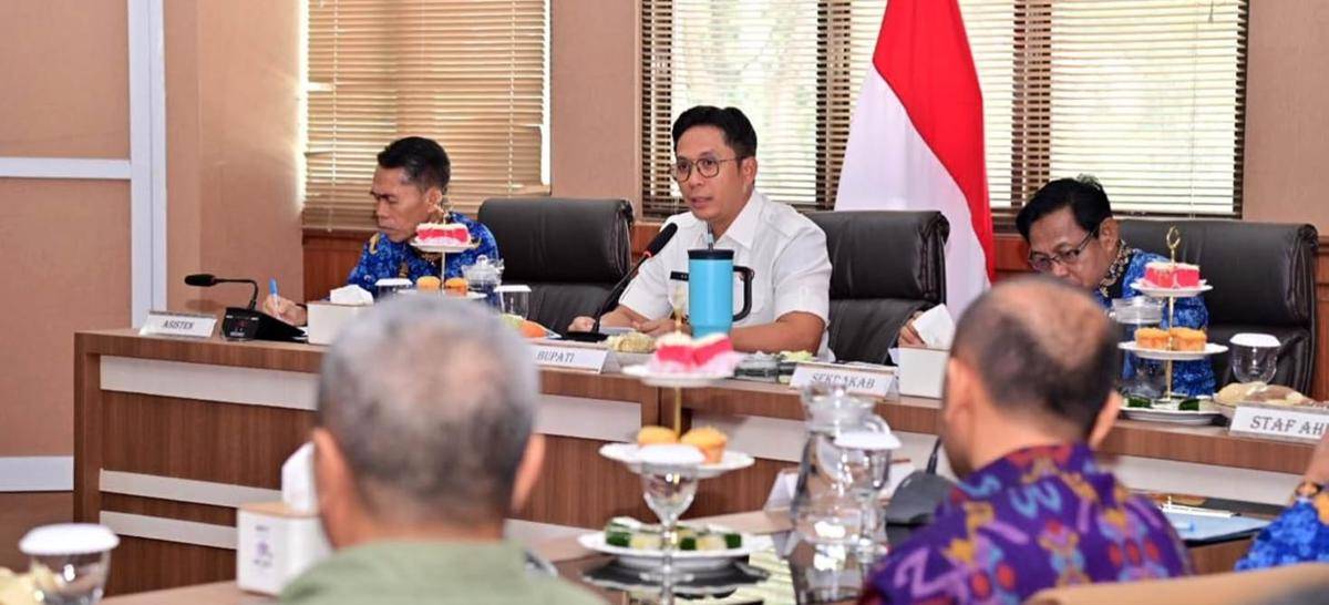 Pemkab Lampung Selatan Gelar Sosialisasi untuk Merancang Konsep City Branding di Aula Krakatau, Kantor Bupati Lampung Selatan (Dok.Pemkab Lampung Selatan) 