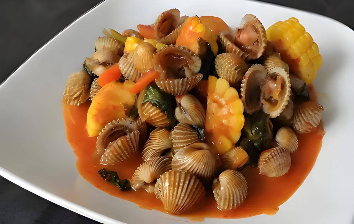Kerang dara saus tiram