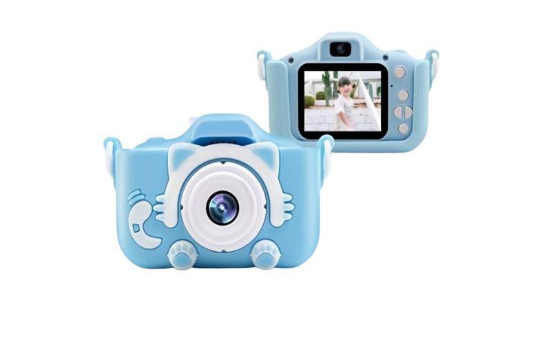 potret HD Dual Camera Children Camera Cartoon Toy Mini SLR Camera Student Camera