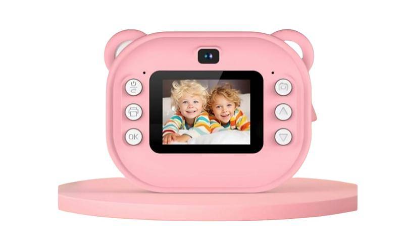 potret DL Kamera Anak Digital Mini Instant Print Dual Camera