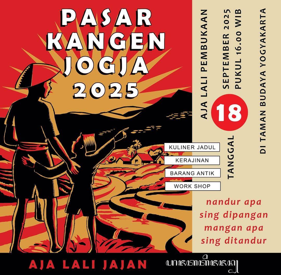 Poster Pasar Kangen TBY 2025 (instagram.com/pasarkangen)