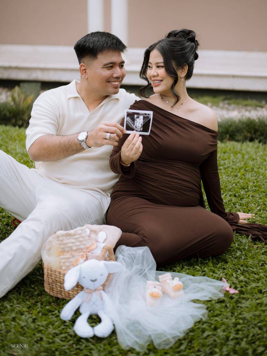 Maternity Indah Tri Pertiwi, Istri Frans Faisal (Instagram.com/fransfaisal_)