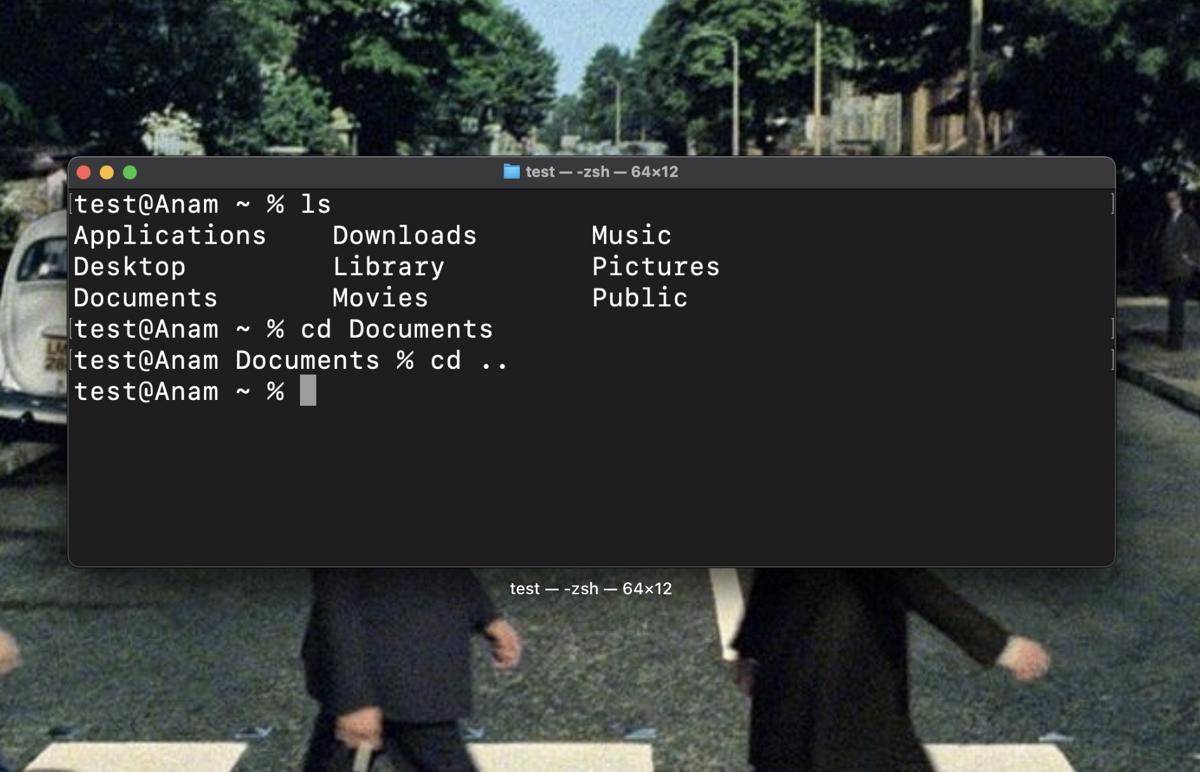 menjelajah folder tanpa Finder