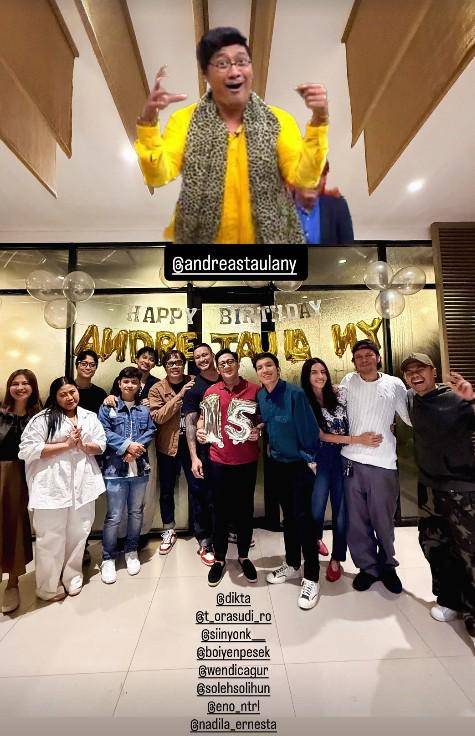 Ulang Tahun ke-51 Andre Taulany (Instagram.com/andreastaulany)