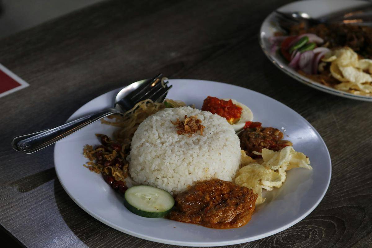 ilustrasi nasi lemak (Aldrin Rachman Pradana)