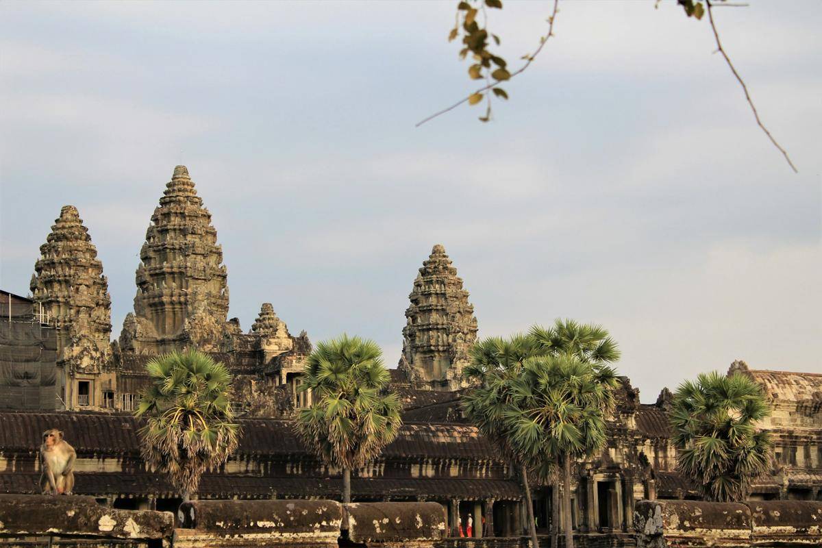 potret Kota Siem Reap, Kamboja 
