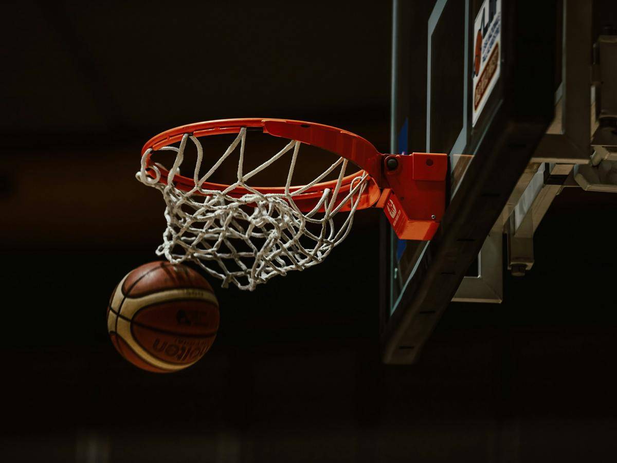 ilustrasi bola basket 