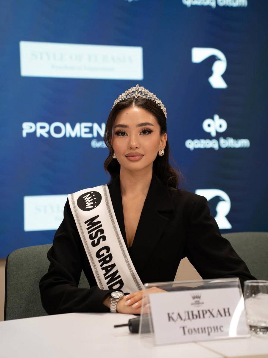 potret Tomiris Kadyrkhan, Miss Grand Kazakhstan 2025 (instagram.com/tosixq)