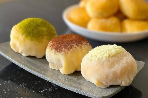 ilustrasi donat mochi (YouTube.com/Cooking with Hel)