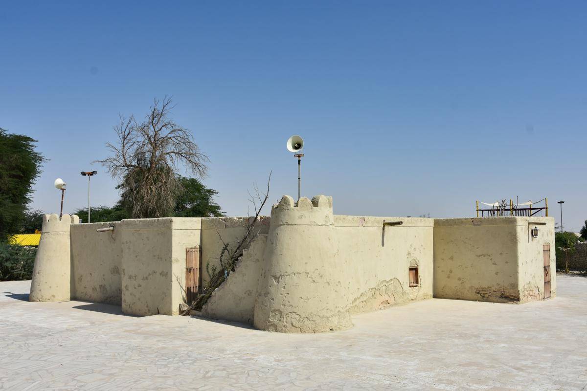 potret masjid Jawatha, salah satu situs bersejarah di Al-Ahsa (commons.wikimedia.org/Richard Mortel)
