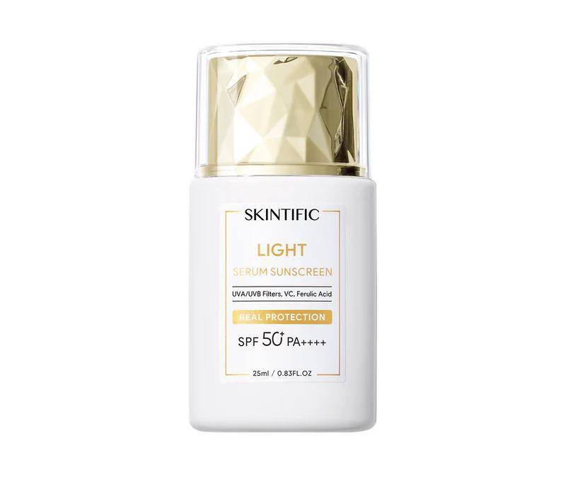 Skintific - Light Serum Brightening Sunscreen SPF 50+ PA++++ (skintific.com)