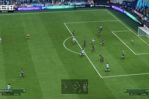 cuplikan gameplay EA Sports FC terbaru