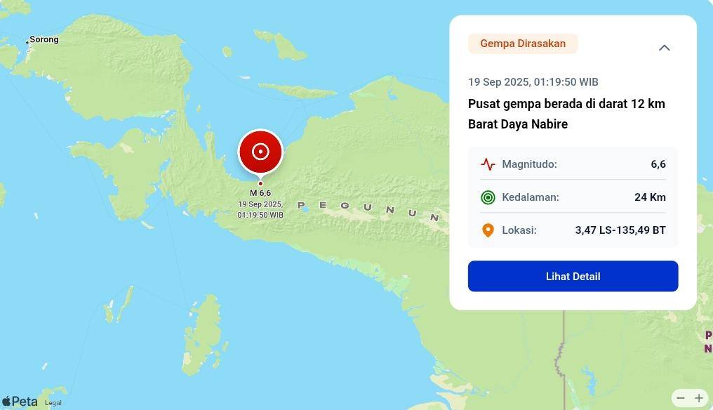 Gempa nabire