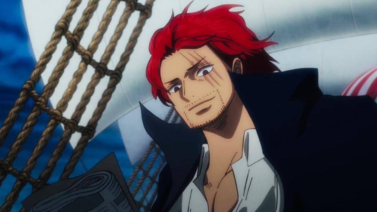 Shanks melihat bounty terbaru Luffy