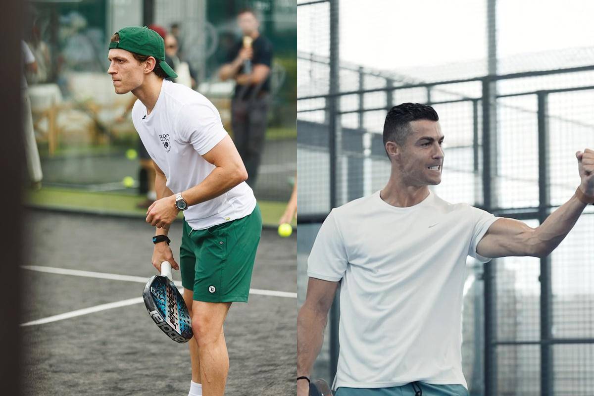 artis luar negeri suka main padel