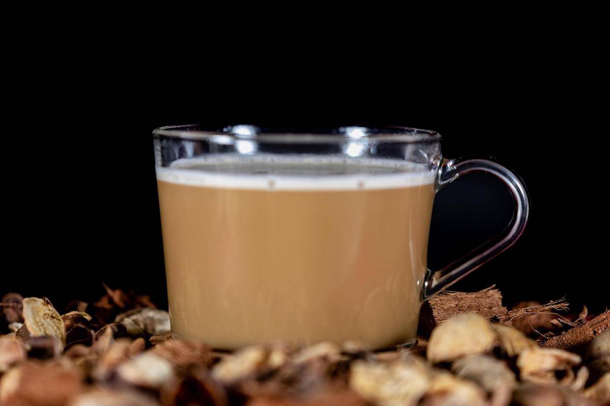 Potret ginger milk tea