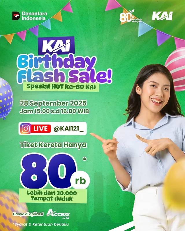 Poster KAI Birthday Flash Sale
