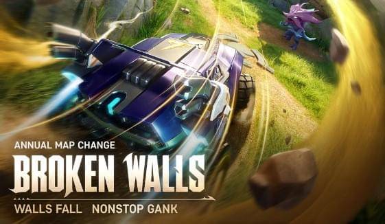 Map Broken Walls MLBB (Dok. Moonton)