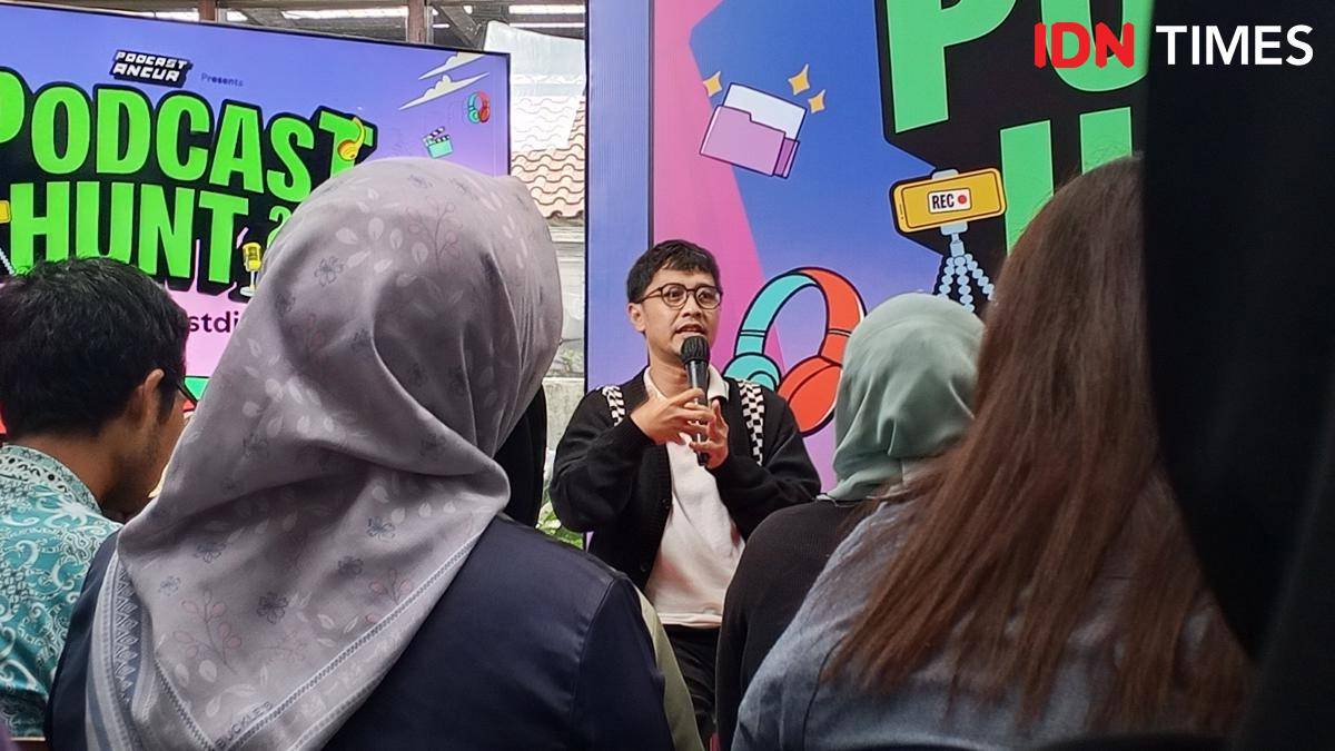 Konferensi Pers Podcast Hunt 2025