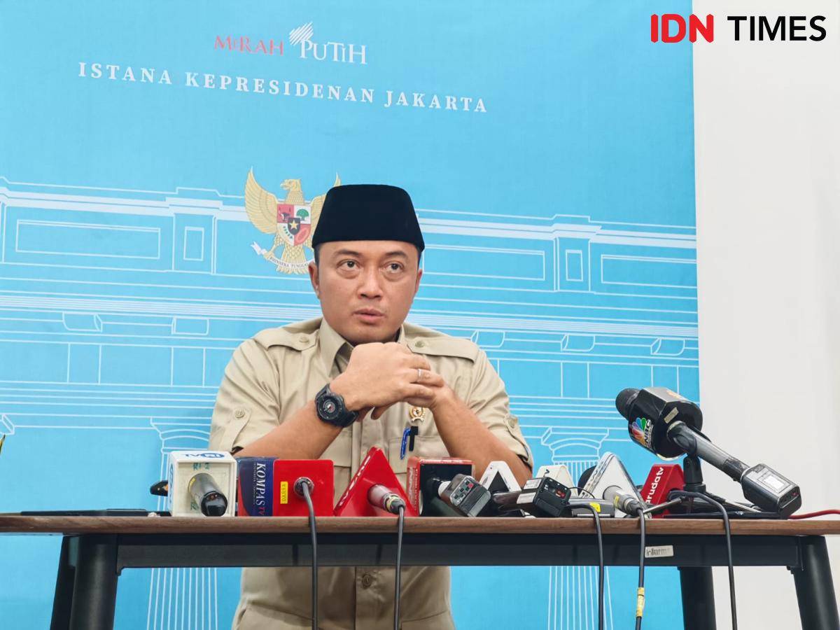 Menteri Sekretaris Negara (Mensesneg), Prasetyo Hadi (IDN Times/Ilman Nafi'an)