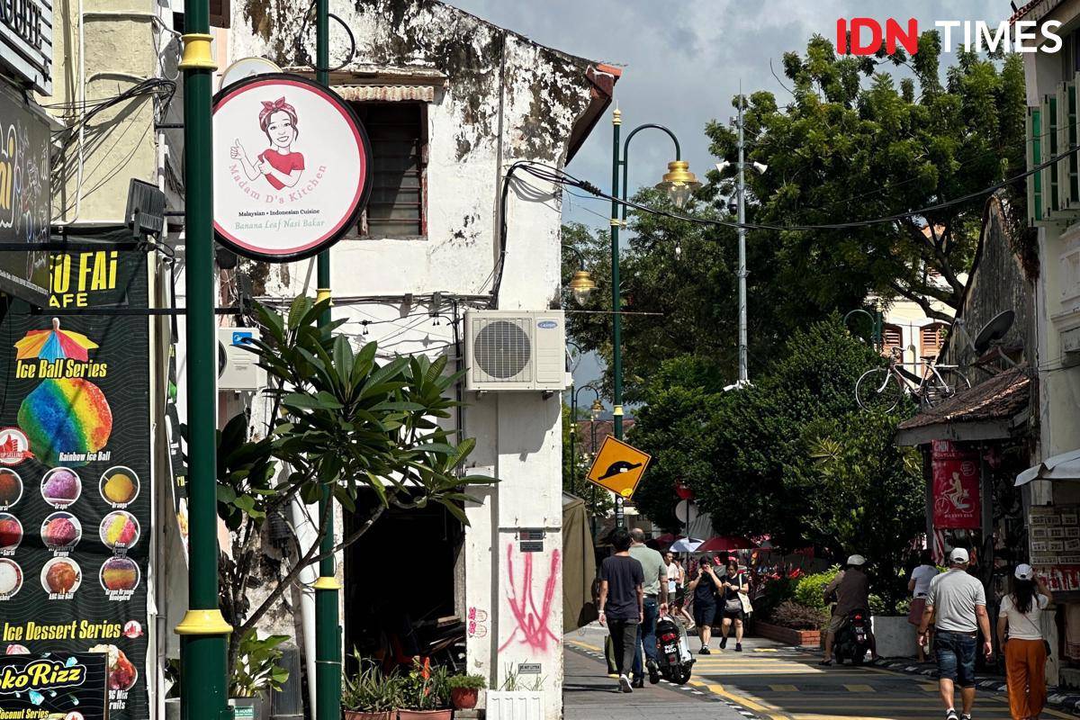 Potret jalanan di Penang, Malaysia
