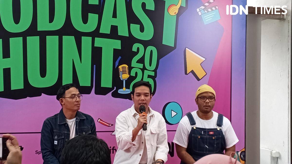 Konferensi Pers Podcast Hunt 2025