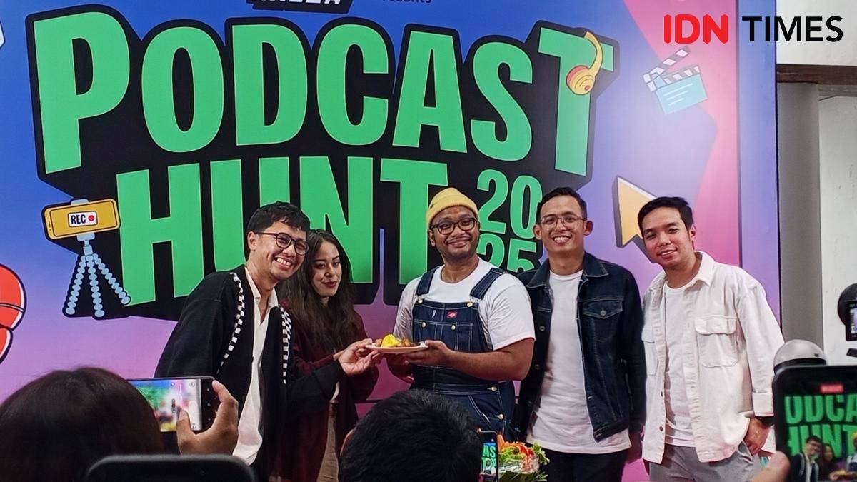 Konferensi Pers Podcast Hunt 2025