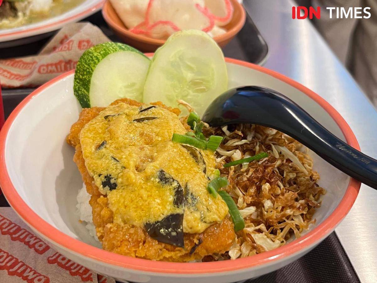 Potret Chicken Katsu Salted Egg