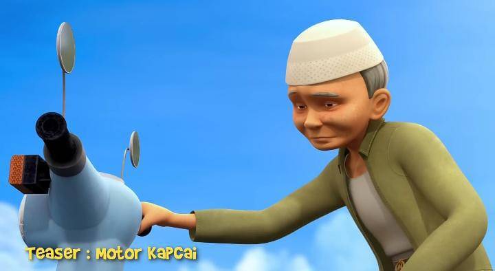 cuplikan Upin & Ipin episode "Motor Kapcai"