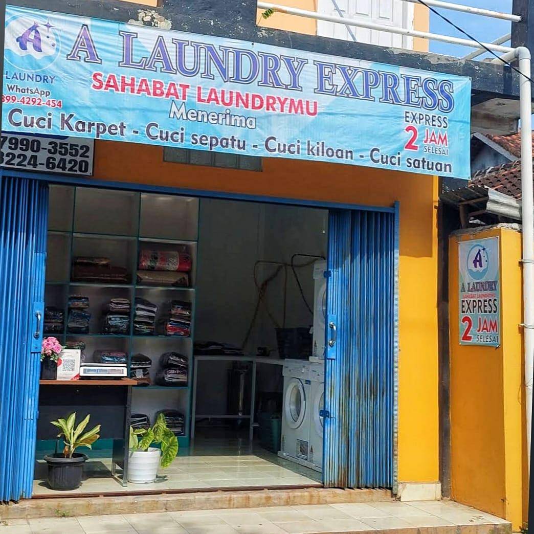 A. Laundry Express (Dok.Google Maps/Nur'Ani Okta Trilia)
